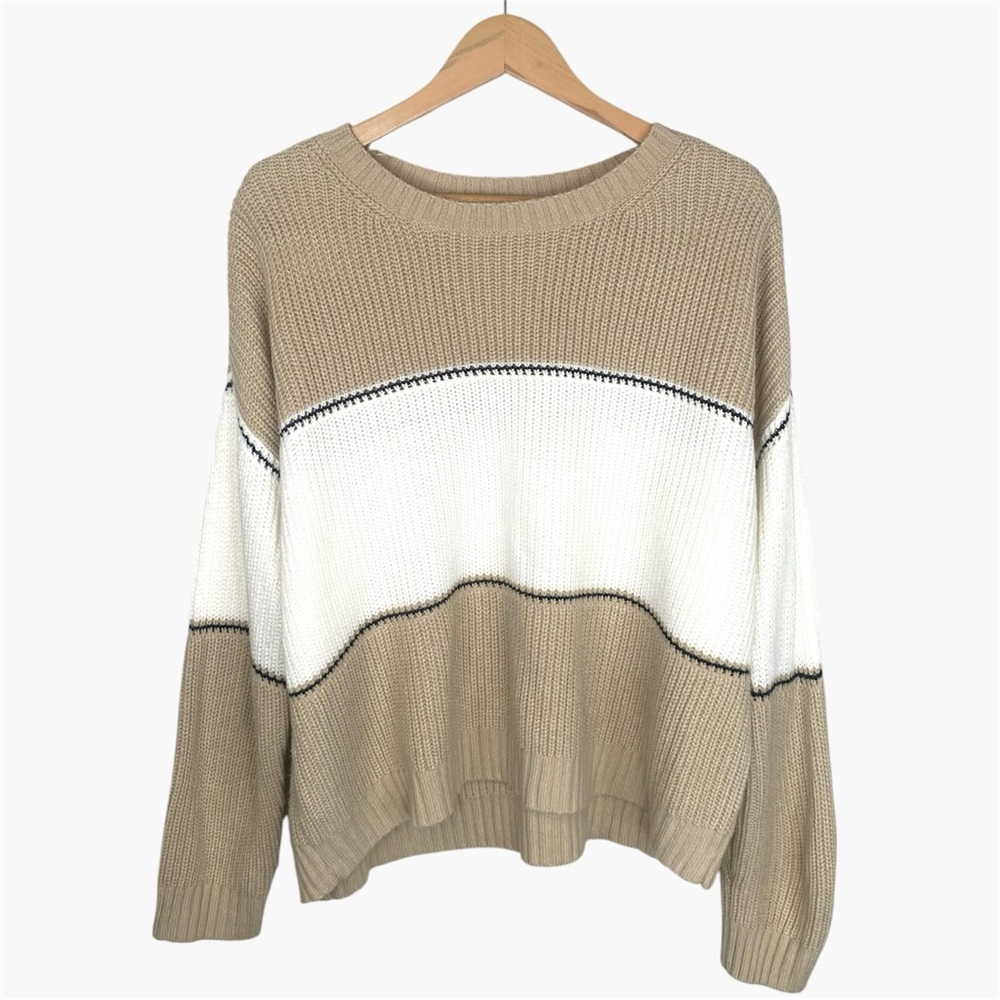 SANCTUARY crew neck sweater size: large